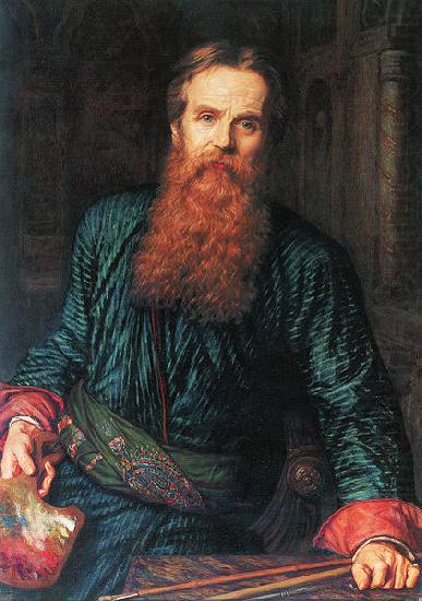 William Holman Hunt Selfportrait oil painting picture